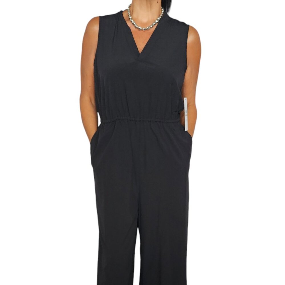 Calvin Klein Women's Tie Waist Jumpsuit Size 12